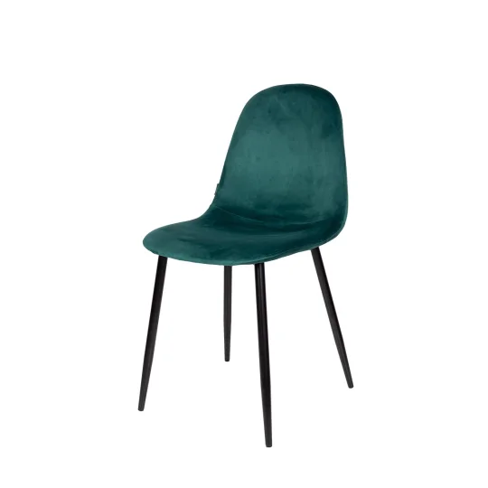 Stół NELSON fi 100 + 4 krzesła OLAF zielony - Zdjęcie 5