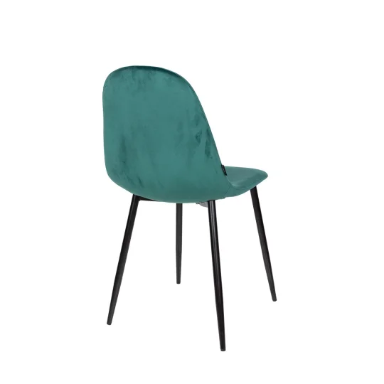 Stół NELSON fi 100 + 4 krzesła OLAF zielony - Zdjęcie 6
