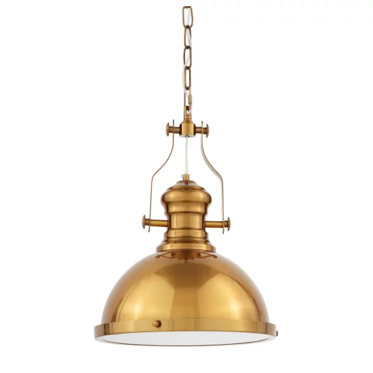 LAMPA WISZĄCA INDUSTRIALNA LOFT MOSIĘŻNA ETTORE					 - Zdjęcie 3