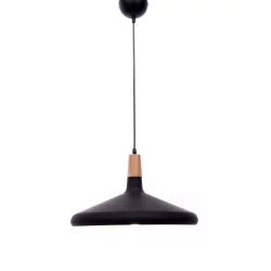 NOWOCZESNA LAMPA WISZĄCA SKANDYNAWSKA ZWIS CZARNA BAFIDO C1					
