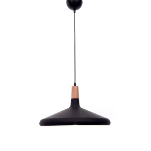 NOWOCZESNA LAMPA WISZĄCA SKANDYNAWSKA ZWIS CZARNA BAFIDO C1