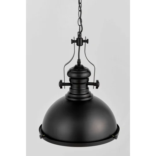 LAMPA WISZĄCA INDUSTRIALNA CZARNA DUŻA ELIGIO W3					 - Zdjęcie 6