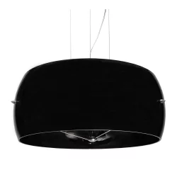 NOWOCZESNA LAMPA WISZĄCA CZARNA STILIO D50					