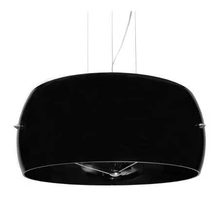 NOWOCZESNA LAMPA WISZĄCA CZARNA STILIO D50					