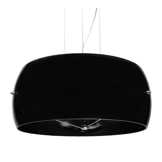 NOWOCZESNA LAMPA WISZĄCA CZARNA STILIO D50					