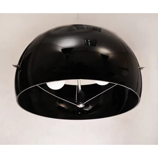 NOWOCZESNA LAMPA WISZĄCA CZARNA STILIO D50					 - Zdjęcie 3