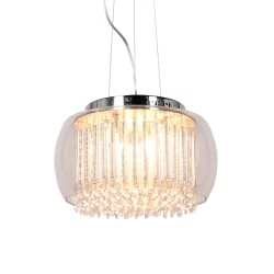 LAMPA WISZĄCA NOWOCZESNA GUSTO D40 CLEAR					