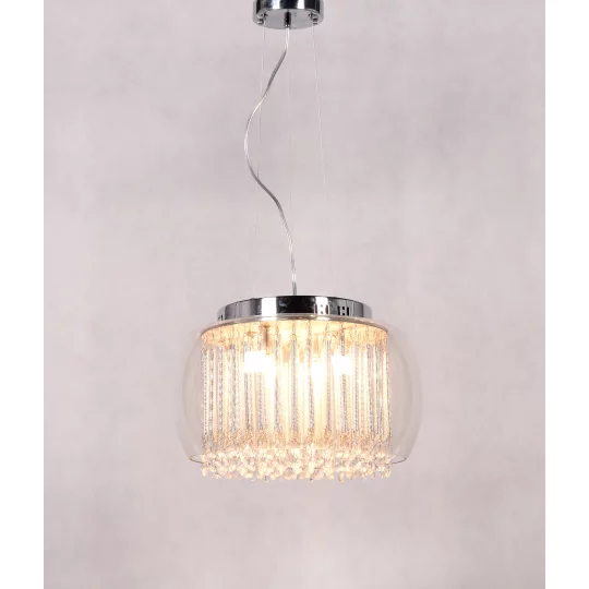 LAMPA WISZĄCA NOWOCZESNA GUSTO D40 CLEAR					 - Zdjęcie 3