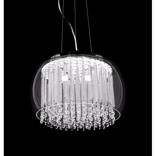 LAMPA WISZĄCA NOWOCZESNA GUSTO D40 CLEAR					 - Zdjęcie 4