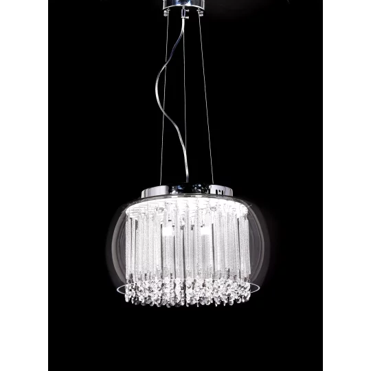 LAMPA WISZĄCA NOWOCZESNA GUSTO D40 CLEAR					 - Zdjęcie 5