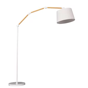 LAMPA STOJĄCA PODŁOGOWA KREMOWA CORSUS