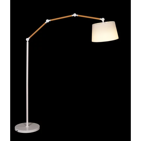 LAMPA STOJĄCA PODŁOGOWA KREMOWA CORSUS					 - Zdjęcie 3