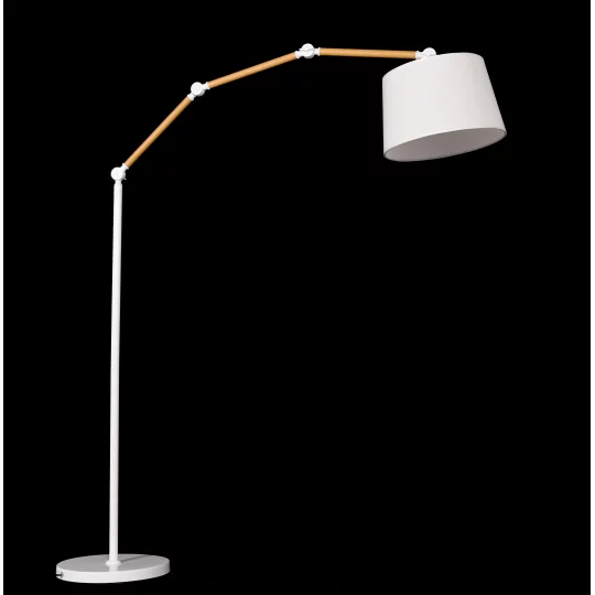 LAMPA STOJĄCA PODŁOGOWA KREMOWA CORSUS					 - Zdjęcie 5