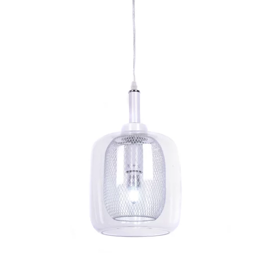 NOWOCZESNA LAMPA WISZĄCA BIAŁA BESSA					