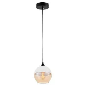 LAMPA WISZĄCA LOFT INDUSTRIALNA BIAŁA ALBION					