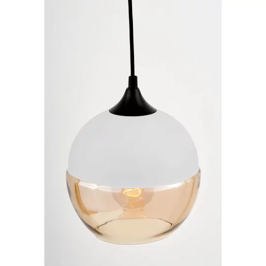 LAMPA WISZĄCA LOFT INDUSTRIALNA BIAŁA ALBION					 - Zdjęcie 5