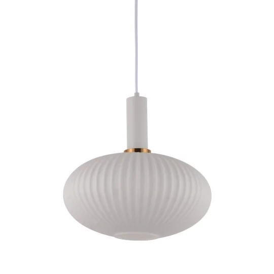 LAMPA WISZĄCA LOFT BIAŁA FLORI					 - Zdjęcie 3