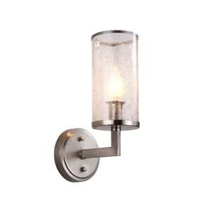 LAMPA ŚCIENNA KINKIET SATYNOWY HOWARD W1