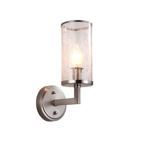 LAMPA ŚCIENNA KINKIET SATYNOWY HOWARD W1					