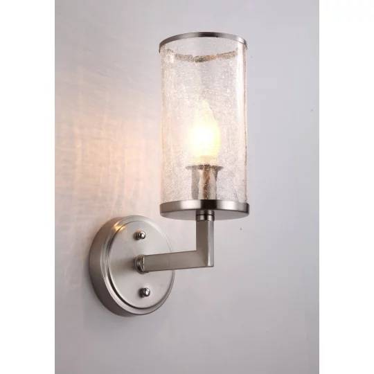 LAMPA ŚCIENNA KINKIET SATYNOWY HOWARD W1					 - Zdjęcie 2