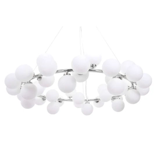 NOWOCZESNA LAMPA WISZĄCA CHROMOWANA MARSIADA W40					 - Zdjęcie 4