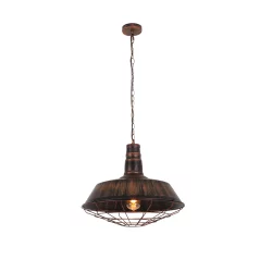 LAMPA WISZĄCA INDUSTRIALNA LOFT STARY MOSIĄDZ ARIGIO D45					