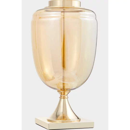 LAMPA NOCNA CZARNO-ZŁOTA OLIMPIA					 - Zdjęcie 4