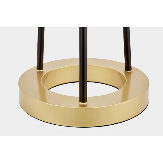 LAMPA STOJĄCA PODŁOGOWA BIAŁO-ZŁOTA BELFORTE					 - Zdjęcie 4