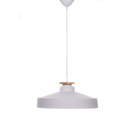 NOWOCZESNA LAMPA WISZĄCA BIAŁA LUDOR					