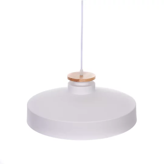 NOWOCZESNA LAMPA WISZĄCA BIAŁA LUDOR					 - Zdjęcie 5