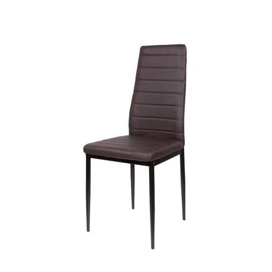 6x Krzesło tapicerowane MATI brązowy - Zdjęcie 2