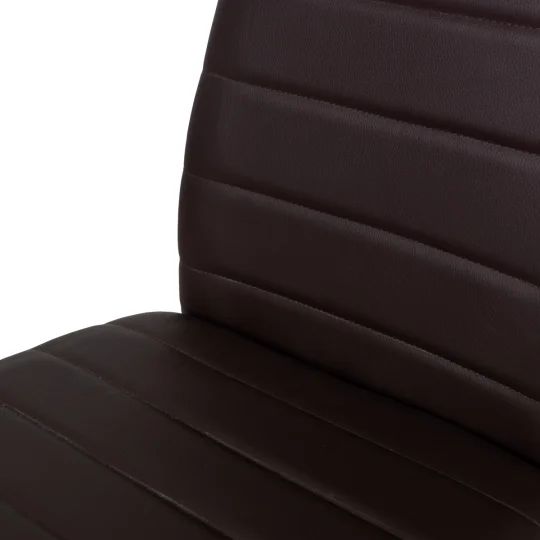 6x Krzesło tapicerowane MATI brązowy - Zdjęcie 6