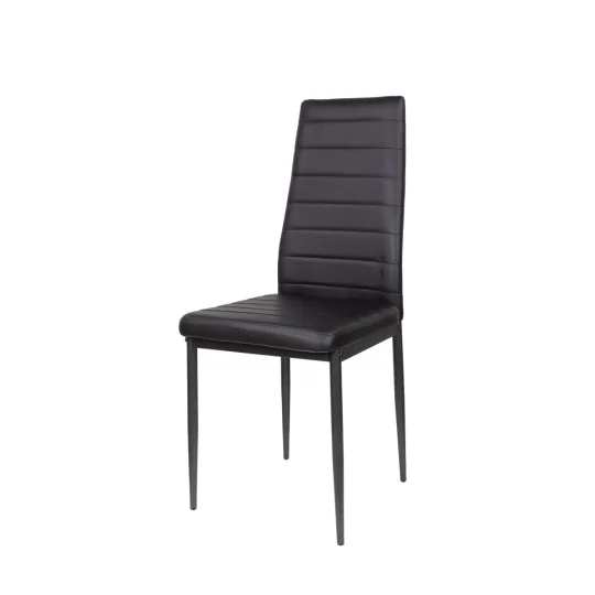 6x Krzesło tapicerowane MATI czarny - Zdjęcie 2