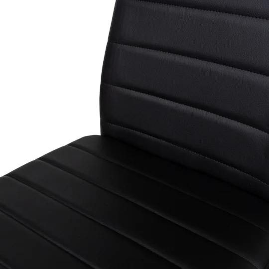 6x Krzesło tapicerowane MATI czarny - Zdjęcie 6