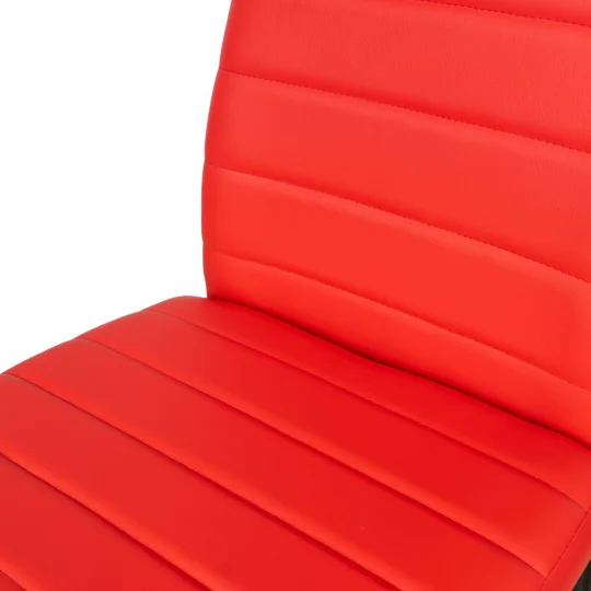 6x Krzesło tapicerowane MATI czerwony - Zdjęcie 6