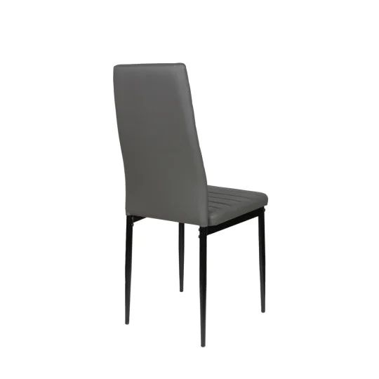 6x Krzesło tapicerowane MATI szary - Zdjęcie 3