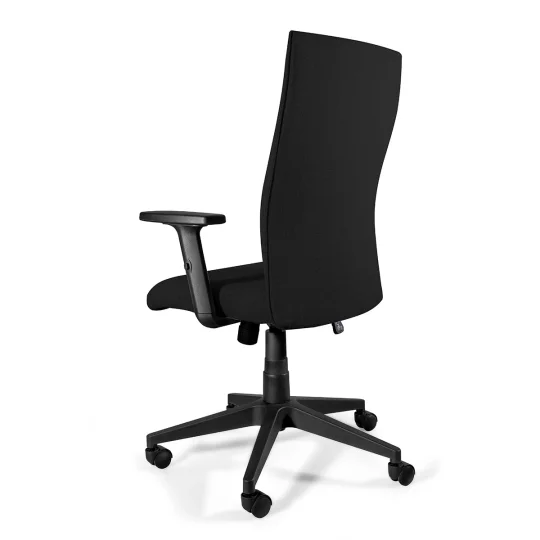 Fotel biurowy BLACK ON BLACK PLUS - Zdjęcie 1