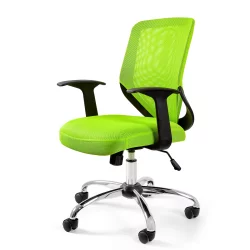 Fotel biurowy UNIQUE MOBI Jasnozielony