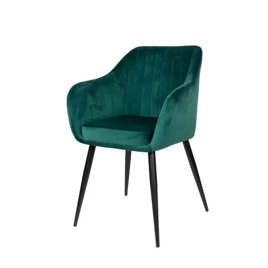 Stół NELSON fi 100 + 4 krzesła MUNIOS zielony - Zdjęcie 3