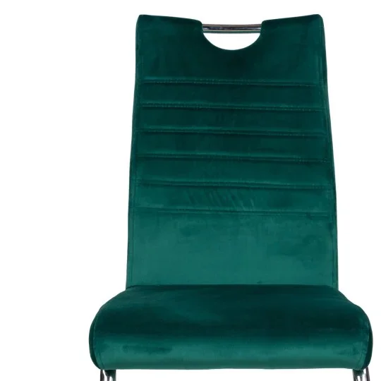 Stół AVILA 120x80 + 4 krzesła KASPER zielony - Zdjęcie 4