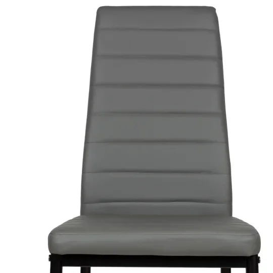 Stół AVILA 120x80 + 6 krzeseł MATI szary - Zdjęcie 4