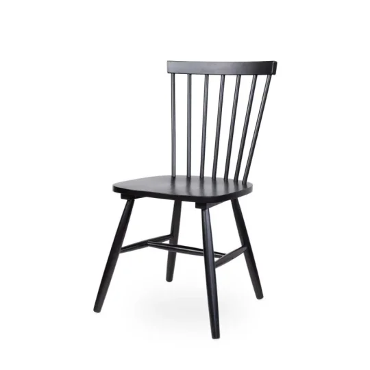 Stół NOWRA 140/180 + 4 krzesła RAINO czarny - Zdjęcie 4