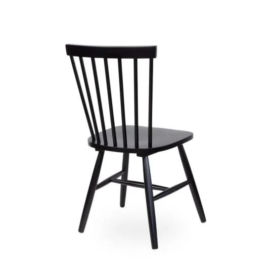 Stół NOWRA 140/180 + 4 krzesła RAINO czarny - Zdjęcie 5