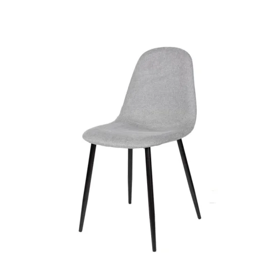 Stół NOWRA 140/180 + 4 krzesła OLAF jasnoszary - Zdjęcie 4