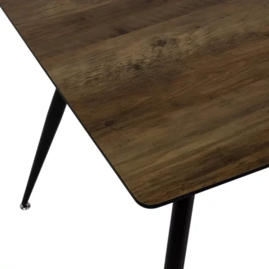 Stół HOBART 120x80 + 4 krzesła MUNO różowy - Zdjęcie 6
