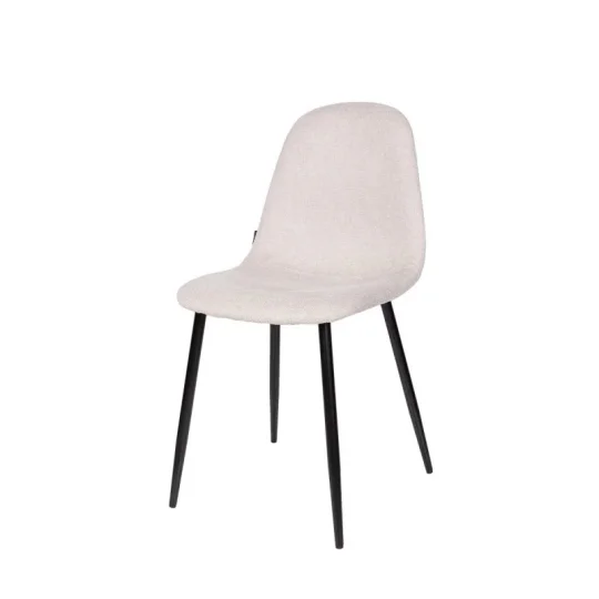 Stół HOBART 120x80 + 4 krzesła OLAF beżowy - Zdjęcie 3