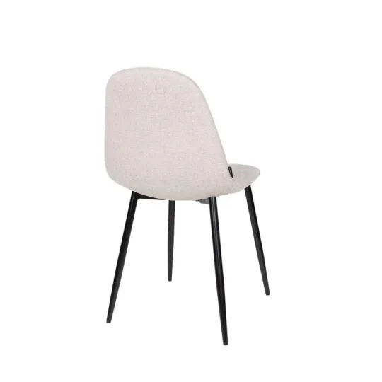 Stół HOBART 120x80 + 4 krzesła OLAF beżowy - Zdjęcie 4