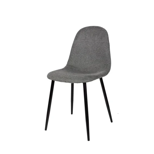 Stół HOBART 120x80 + 4 krzesła OLAF ciemnoszary - Zdjęcie 3