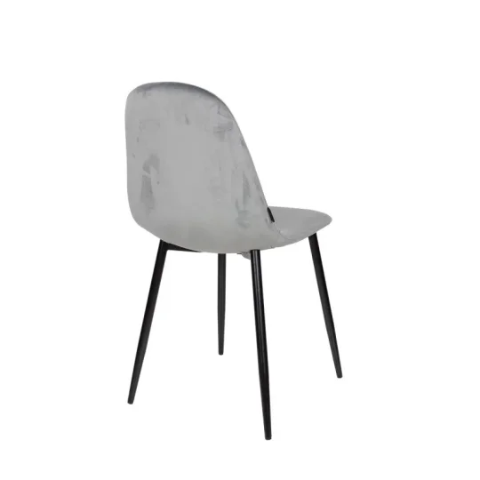 Stół HOBART 120x80 + 4 krzesła OLAF szary - Zdjęcie 4