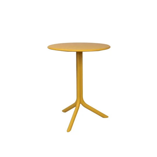 Stół SPRITZ senape/żółty + 2 krzesła NET senape/zółty - Zdjęcie 3